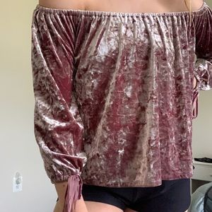 AE off the shoulder top
